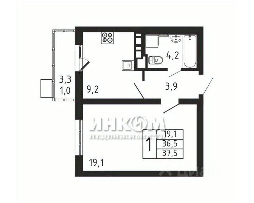 Apartment Sale, 37.5 sq. m. at Pirogovskaya Rivera, Tsentralnaya Street, Pirogovo Village, Mytishi Urban District, Moscow Region, Russia #1 Apartment Sale, 37.5 sq. m. at Pirogovskaya Rivera, Tsentralnaya Street, Pirogovo Village, Mytishi Urban District, Moscow Region, Russia #1