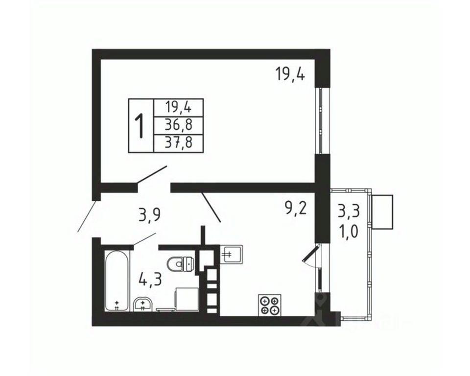 Apartment Sale, 37.8 sq. m. at Pirogovskaya Rivera, Tsentralnaya Street, Pirogovo Village, Mytishi Urban District, Moscow Region, Russia #2 Apartment Sale, 37.8 sq. m. at Pirogovskaya Rivera, Tsentralnaya Street, Pirogovo Village, Mytishi Urban District, Moscow Region, Russia #2