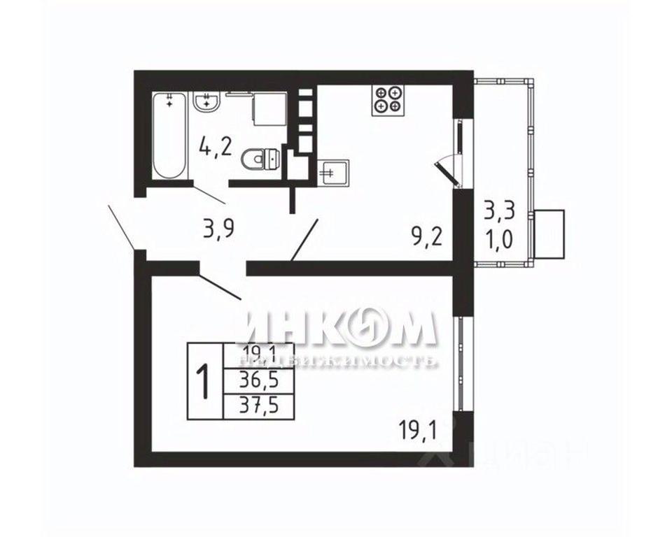 Apartment Sale, 37.5 sq. m. at Pirogovskaya Rivera, Tsentralnaya Street, Pirogovo Village, Mytishi Urban District, Moscow Region, Russia #1 Apartment Sale, 37.5 sq. m. at Pirogovskaya Rivera, Tsentralnaya Street, Pirogovo Village, Mytishi Urban District, Moscow Region, Russia #1