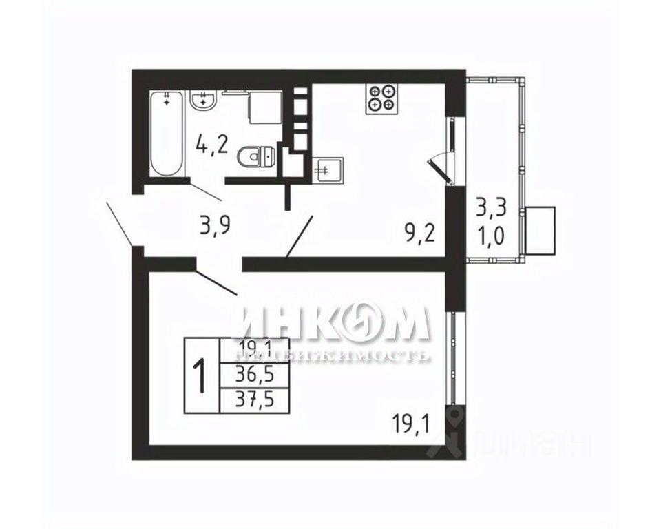 Apartment Sale, 37.5 sq. m. at Pirogovskaya Rivera, Tsentralnaya Street, Pirogovo Village, Mytishi Urban District, Moscow Region, Russia #1 Apartment Sale, 37.5 sq. m. at Pirogovskaya Rivera, Tsentralnaya Street, Pirogovo Village, Mytishi Urban District, Moscow Region, Russia #1
