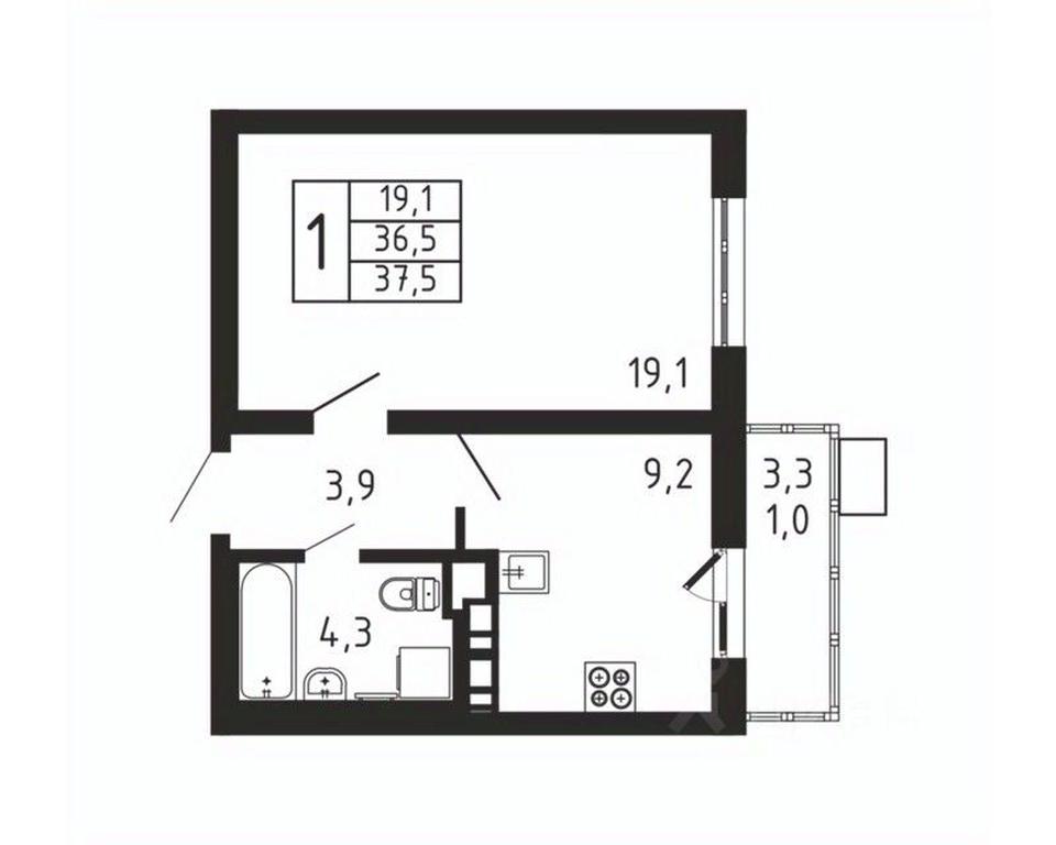 Apartment Sale, 37.5平方米 at Pirogovskaya Rivera, Tsentralnaya Street, Pirogovo Village, Mytishi Urban District, Moscow Region, Russia #2 Apartment Sale, 37.5平方米 at Pirogovskaya Rivera, Tsentralnaya Street, Pirogovo Village, Mytishi Urban District, Moscow Region, Russia #2