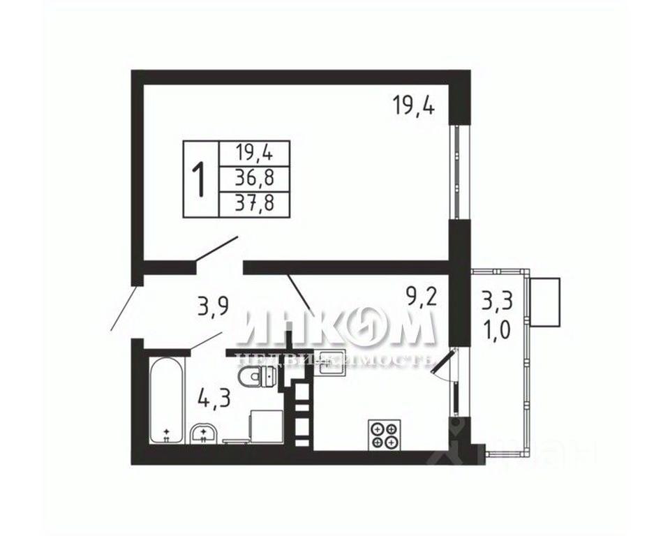 Apartment Sale, 37.8平方米 at Pirogovskaya Rivera, Tsentralnaya Street, Pirogovo Village, Mytishi Urban District, Moscow Region, Russia #1 Apartment Sale, 37.8平方米 at Pirogovskaya Rivera, Tsentralnaya Street, Pirogovo Village, Mytishi Urban District, Moscow Region, Russia #1