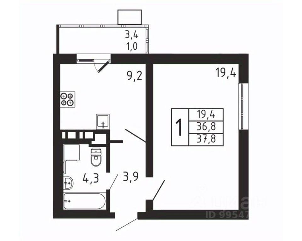 Apartment Sale, 37.8 sq. m. at Pirogovskaya Rivera, Tsentralnaya Street, Pirogovo Village, Mytishi Urban District, Moscow Region, Russia #2 Apartment Sale, 37.8 sq. m. at Pirogovskaya Rivera, Tsentralnaya Street, Pirogovo Village, Mytishi Urban District, Moscow Region, Russia #2