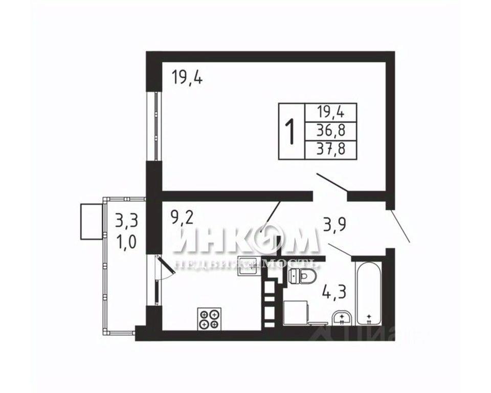 Apartment Sale, 37.8 sq. m. at Pirogovskaya Rivera, Tsentralnaya Street, Pirogovo Village, Mytishi Urban District, Moscow Region, Russia #1 Apartment Sale, 37.8 sq. m. at Pirogovskaya Rivera, Tsentralnaya Street, Pirogovo Village, Mytishi Urban District, Moscow Region, Russia #1