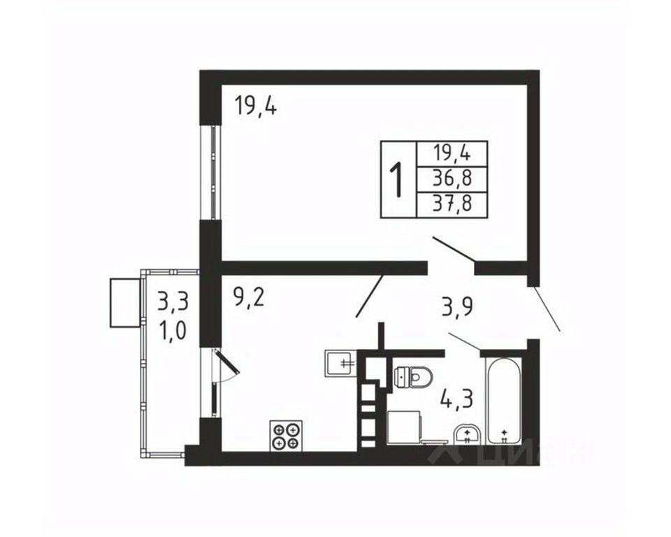 Apartment Sale, 37.8 sq. m. at Pirogovskaya Rivera, Tsentralnaya Street, Pirogovo Village, Mytishi Urban District, Moscow Region, Russia #2 Apartment Sale, 37.8 sq. m. at Pirogovskaya Rivera, Tsentralnaya Street, Pirogovo Village, Mytishi Urban District, Moscow Region, Russia #2