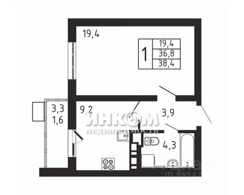 Apartment Sale, 38.4平方米 at Pirogovskaya Rivera, Tsentralnaya Street, Pirogovo Village, Mytishi Urban District, Moscow Region, Russia #1 Apartment Sale, 38.4平方米 at Pirogovskaya Rivera, Tsentralnaya Street, Pirogovo Village, Mytishi Urban District, Moscow Region, Russia #1