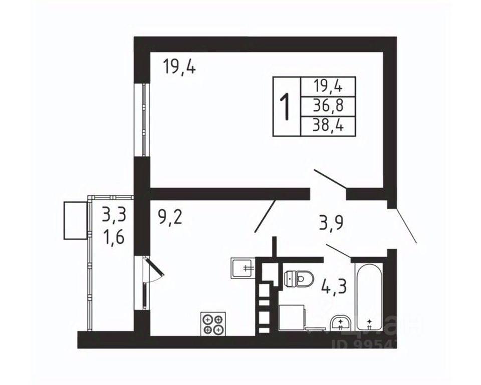 Apartment Sale, 38.4平方米 at Pirogovskaya Rivera, Tsentralnaya Street, Pirogovo Village, Mytishi Urban District, Moscow Region, Russia #2 Apartment Sale, 38.4平方米 at Pirogovskaya Rivera, Tsentralnaya Street, Pirogovo Village, Mytishi Urban District, Moscow Region, Russia #2