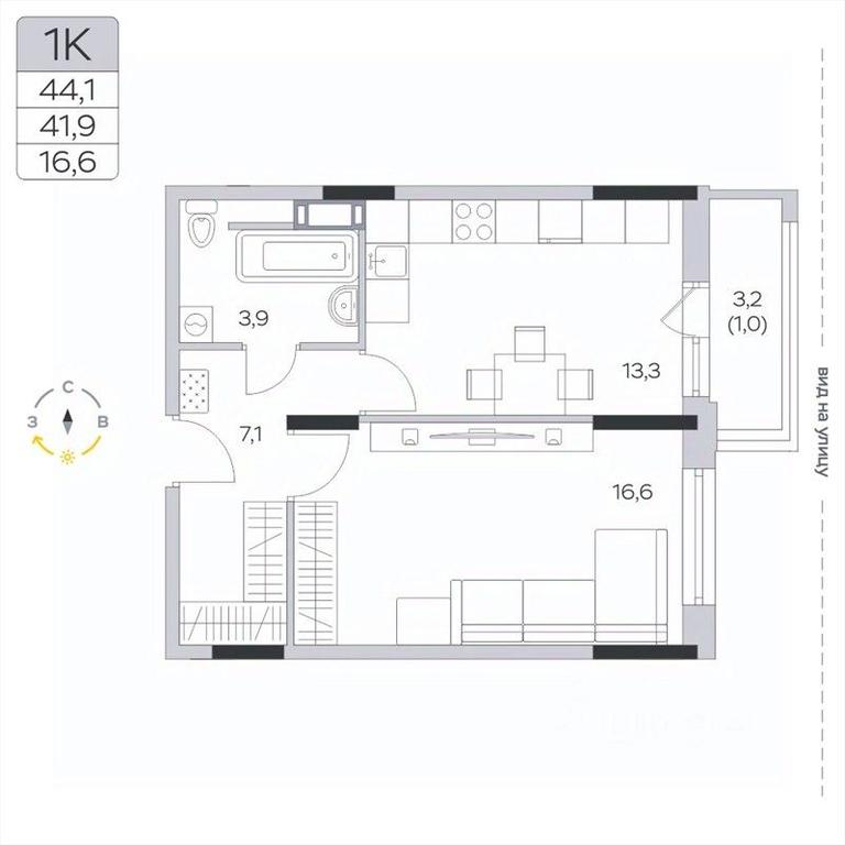 Apartment Sale, 41.8平方米 at Pirogovskaya Rivera, Tsentralnaya Street, Pirogovo Village, Mytishi Urban District, Moscow Region, Russia #2 Apartment Sale, 41.8平方米 at Pirogovskaya Rivera, Tsentralnaya Street, Pirogovo Village, Mytishi Urban District, Moscow Region, Russia #2