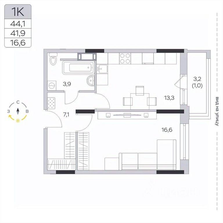 Apartment Sale, 41.8 sq. m. at Pirogovskaya Rivera, Tsentralnaya Street, Pirogovo Village, Mytishi Urban District, Moscow Region, Russia #2 Apartment Sale, 41.8 sq. m. at Pirogovskaya Rivera, Tsentralnaya Street, Pirogovo Village, Mytishi Urban District, Moscow Region, Russia #2