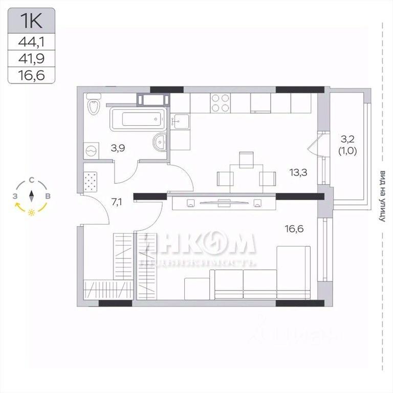 Apartment Sale, 41.8 sq. m. at Pirogovskaya Rivera, Tsentralnaya Street, Pirogovo Village, Mytishi Urban District, Moscow Region, Russia #1 Apartment Sale, 41.8 sq. m. at Pirogovskaya Rivera, Tsentralnaya Street, Pirogovo Village, Mytishi Urban District, Moscow Region, Russia #1