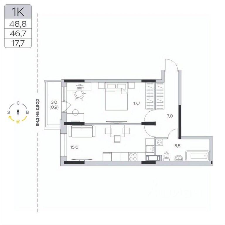 Apartment Sale, 46.8 sq. m. at Pirogovskaya Rivera, Tsentralnaya Street, Pirogovo Village, Mytishi Urban District, Moscow Region, Russia #2 Apartment Sale, 46.8 sq. m. at Pirogovskaya Rivera, Tsentralnaya Street, Pirogovo Village, Mytishi Urban District, Moscow Region, Russia #2