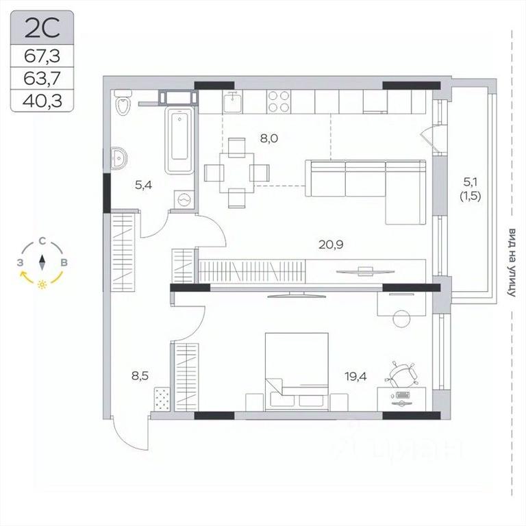 Apartment Sale, 64平方米 at Pirogovskaya Rivera, Tsentralnaya Street, Pirogovo Village, Mytishi Urban District, Moscow Region, Russia #2 Apartment Sale, 64平方米 at Pirogovskaya Rivera, Tsentralnaya Street, Pirogovo Village, Mytishi Urban District, Moscow Region, Russia #2