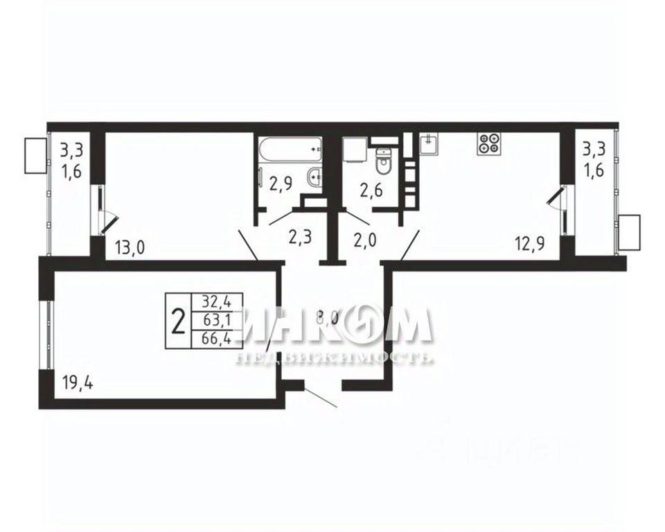 1-BD Apartment Sale, 66.4 sq. m. at Pirogovskaya Rivera, Tsentralnaya Street, Pirogovo Village, Mytishi Urban District, Moscow Region, Russia #1 1-BD Apartment Sale, 66.4 sq. m. at Pirogovskaya Rivera, Tsentralnaya Street, Pirogovo Village, Mytishi Urban District, Moscow Region, Russia #1