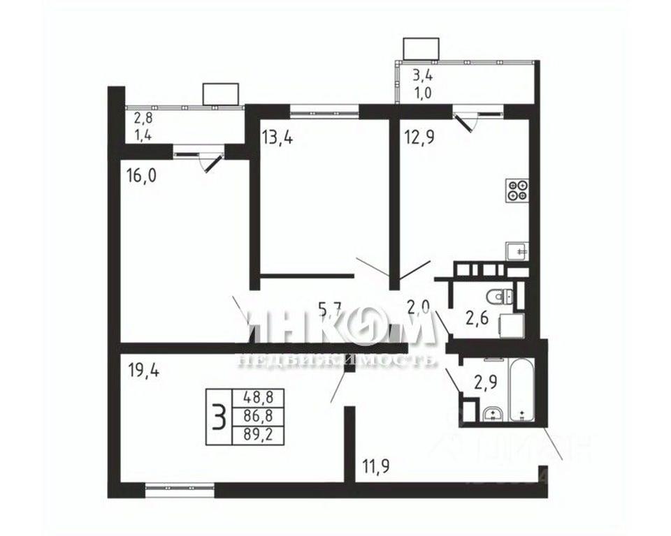 2-BD Apartment Sale, 89.2 sq. m. at Pirogovskaya Rivera, Tsentralnaya Street, Pirogovo Village, Mytishi Urban District, Moscow Region, Russia #1 2-BD Apartment Sale, 89.2 sq. m. at Pirogovskaya Rivera, Tsentralnaya Street, Pirogovo Village, Mytishi Urban District, Moscow Region, Russia #1