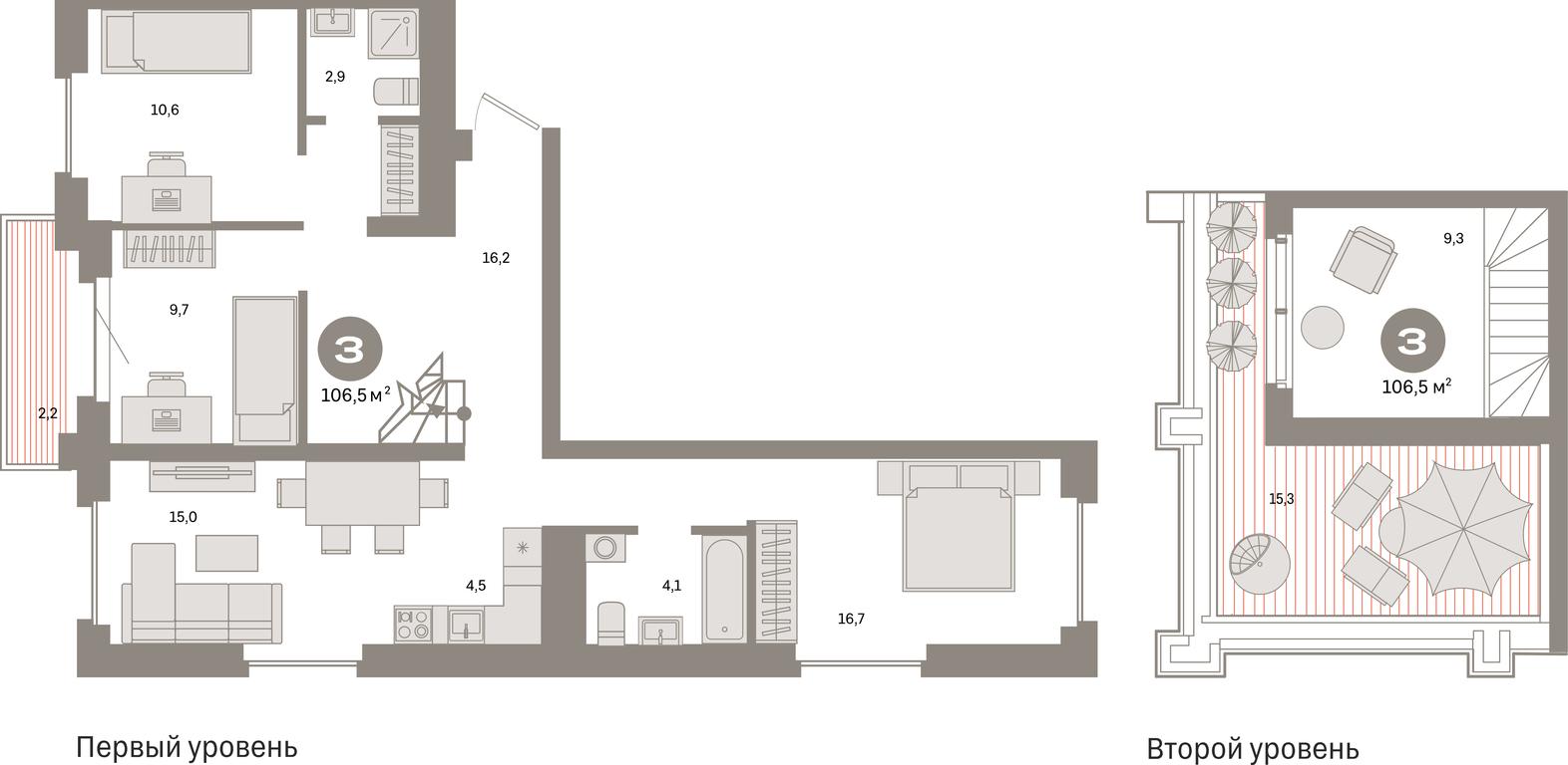 3-BD Apartment Sale, 106.5平方米 at Kvartal Metronom, Tagilskaya Street, Moscow, Russia #1 3-BD Apartment Sale, 106.5平方米 at Kvartal Metronom, Tagilskaya Street, Moscow, Russia #1