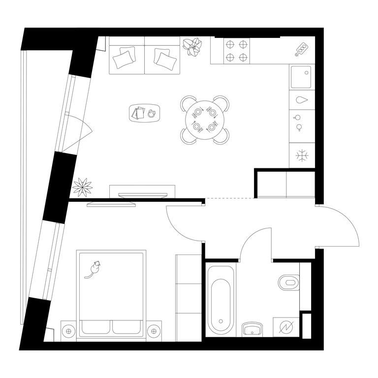 Продажа 1-комн. квартиры, 38,5 м² в ЖК «Саларьево парк», Саларьевская улица, 8к1, поселение Московский, Москва, Россия #1