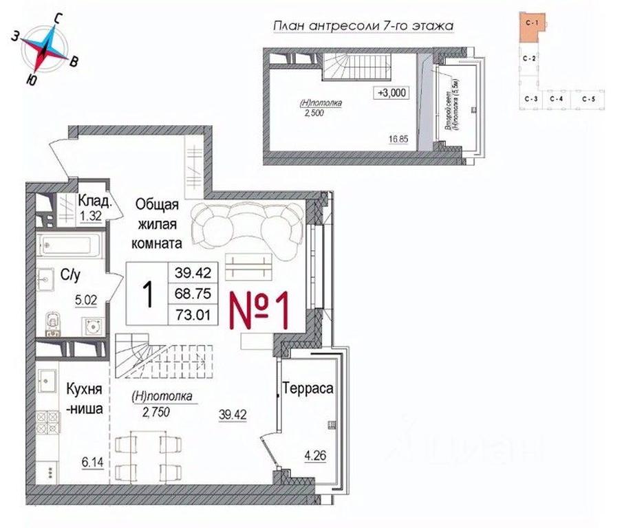 Apartment Sale, 73.01平方米 at Art, Volodarskogo Street, 10, Naro-Fominsk, Moscow Region, Russia #1 Apartment Sale, 73.01平方米 at Art, Volodarskogo Street, 10, Naro-Fominsk, Moscow Region, Russia #1