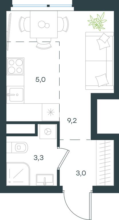Apartment Sale, 20.5 sq. m. at Gorod V lesu, Gorod V Lesu Residential Complex, Village of Otradnoye, Krasnogorsk Urban District, Moscow Region, Russia #1 Apartment Sale, 20.5 sq. m. at Gorod V lesu, Gorod V Lesu Residential Complex, Village of Otradnoye, Krasnogorsk Urban District, Moscow Region, Russia #1