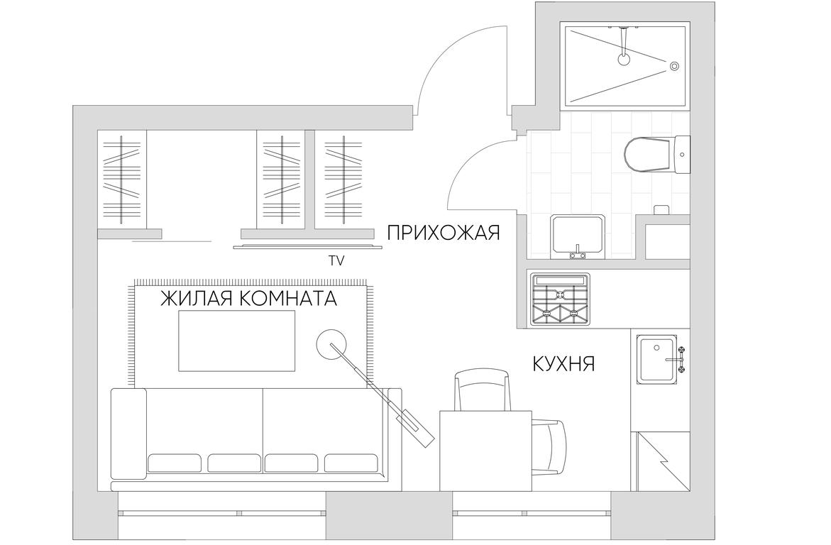 Apartment Sale, 21.9平方米 at Nice Loft, Avtomobilny Drive, 4, Moscow, Russia #1