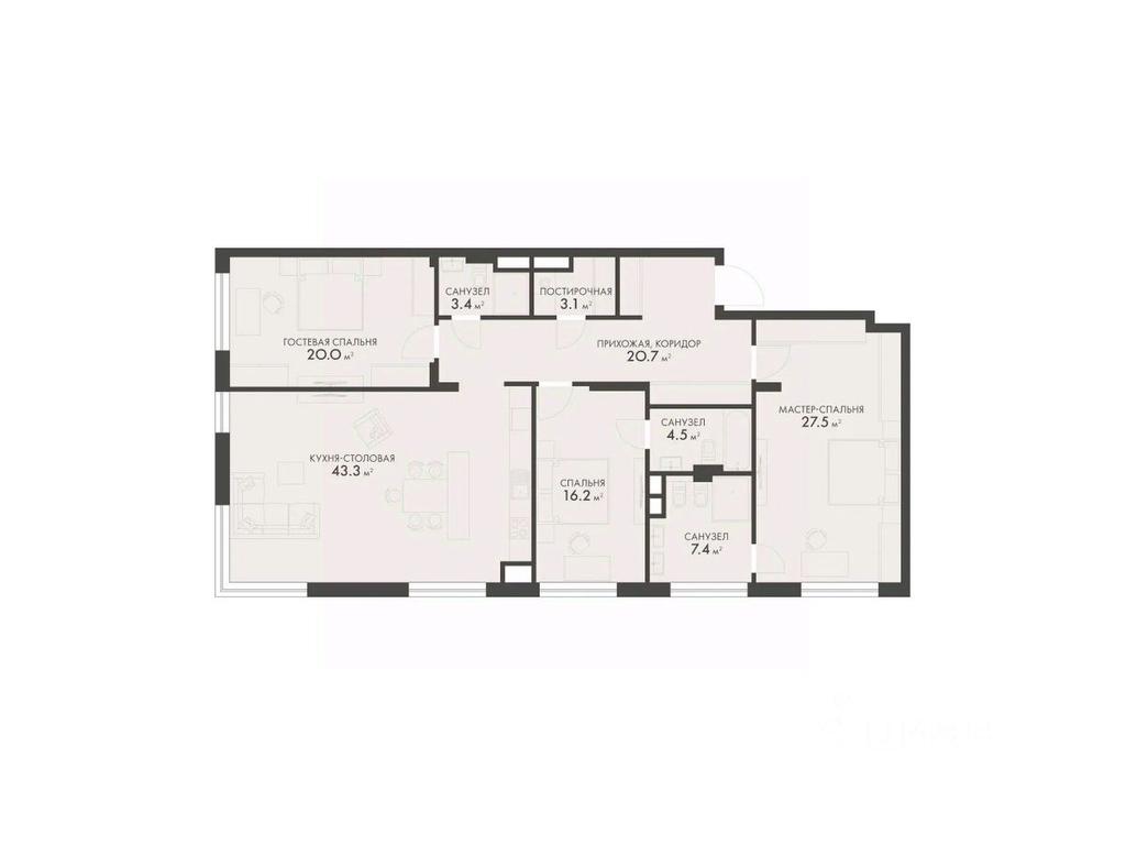 3-BD Apartment Sale, 147.6平方米 at Vnukovo Country Club (Vnukovo Kantri Klab), Lugovaya ulitsa, derevnya Rogozinino, Pervomayskoye Settlement, Moscow, Russia #1 3-BD Apartment Sale, 147.6平方米 at Vnukovo Country Club (Vnukovo Kantri Klab), Lugovaya ulitsa, derevnya Rogozinino, Pervomayskoye Settlement, Moscow, Russia #1