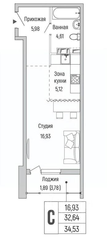 Apartment Sale, 34.53 sq. m. at Бузланово, Krasnogorsk Urban District, Moscow Region, Russia #1 Apartment Sale, 34.53 sq. m. at Бузланово, Krasnogorsk Urban District, Moscow Region, Russia #1