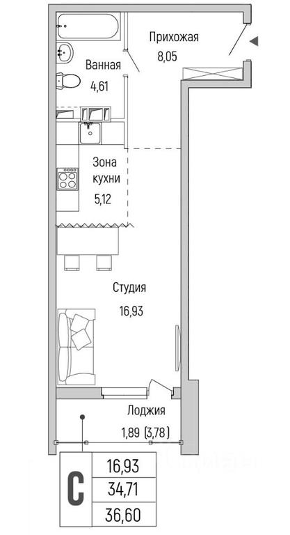 Apartment Sale, 36.6 sq. m. at Бузланово, Krasnogorsk Urban District, Moscow Region, Russia #1 Apartment Sale, 36.6 sq. m. at Бузланово, Krasnogorsk Urban District, Moscow Region, Russia #1