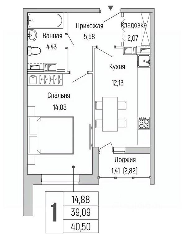 Продажа квартиры, 40,5 м² в КП «Бузланово», городской округ Красногорск, Московская область, Россия #1 Продажа квартиры, 40,5 м² в КП «Бузланово», городской округ Красногорск, Московская область, Россия #1