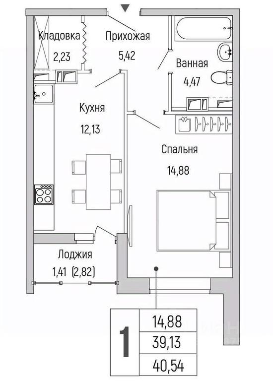 Apartment Sale, 40.54 sq. m. at Бузланово, Krasnogorsk Urban District, Moscow Region, Russia #1 Apartment Sale, 40.54 sq. m. at Бузланово, Krasnogorsk Urban District, Moscow Region, Russia #1