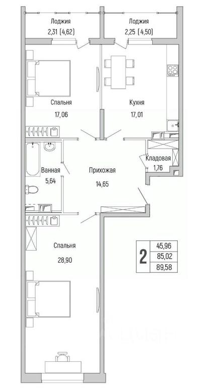 1-BD Apartment Sale, 89.58 sq. m. at Бузланово, Krasnogorsk Urban District, Moscow Region, Russia #1 1-BD Apartment Sale, 89.58 sq. m. at Бузланово, Krasnogorsk Urban District, Moscow Region, Russia #1