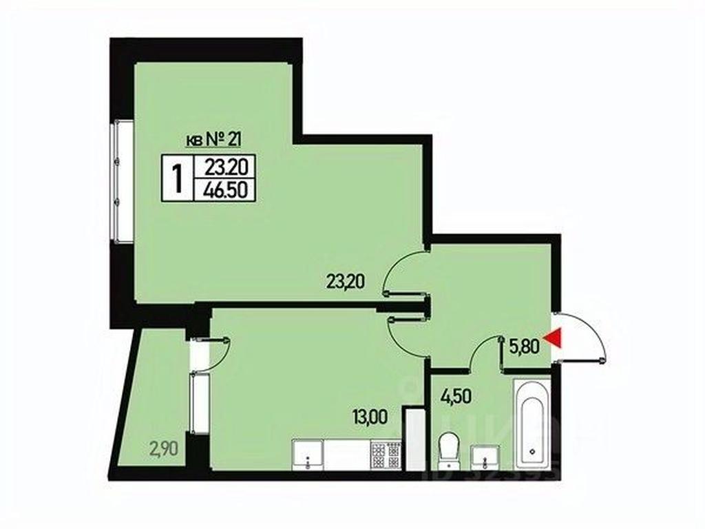 Apartment Sale, 46平方米 at Borisoglebskoe, Generala Donskova Street, Novofyodorovskoye Settlement, Moscow, Russia #1 Apartment Sale, 46平方米 at Borisoglebskoe, Generala Donskova Street, Novofyodorovskoye Settlement, Moscow, Russia #1
