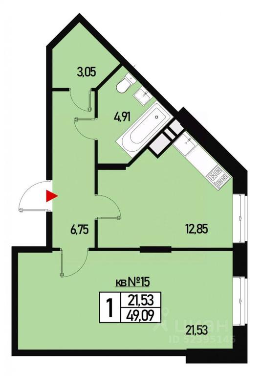 Apartment Sale, 48 sq. m. at Borisoglebskoe, Generala Donskova Street, Novofyodorovskoye Settlement, Moscow, Russia #1 Apartment Sale, 48 sq. m. at Borisoglebskoe, Generala Donskova Street, Novofyodorovskoye Settlement, Moscow, Russia #1