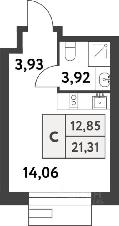 Apartment Sale, 21.3 sq. m. at Smart Garden (Smart Garden), 5-ya ulitsa Lesnyye Polyany, posyolok Gazoprovod, Kommunarka District, Novomoskovskiy Administrative Okrug, Moscow, Russia #1 Apartment Sale, 21.3 sq. m. at Smart Garden (Smart Garden), 5-ya ulitsa Lesnyye Polyany, posyolok Gazoprovod, Kommunarka District, Novomoskovskiy Administrative Okrug, Moscow, Russia #1