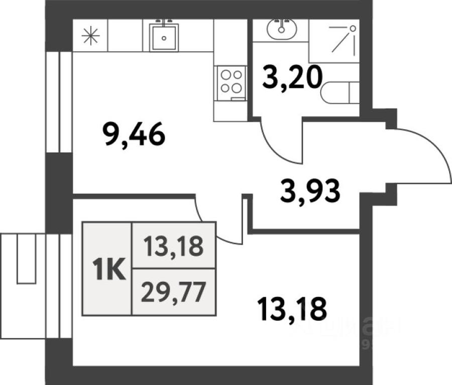 Apartment Sale, 29.7平方米 at Smart Garden (Smart Garden), 5-ya ulitsa Lesnyye Polyany, posyolok Gazoprovod, Kommunarka District, Novomoskovskiy Administrative Okrug, Moscow, Russia #1 Apartment Sale, 29.7平方米 at Smart Garden (Smart Garden), 5-ya ulitsa Lesnyye Polyany, posyolok Gazoprovod, Kommunarka District, Novomoskovskiy Administrative Okrug, Moscow, Russia #1