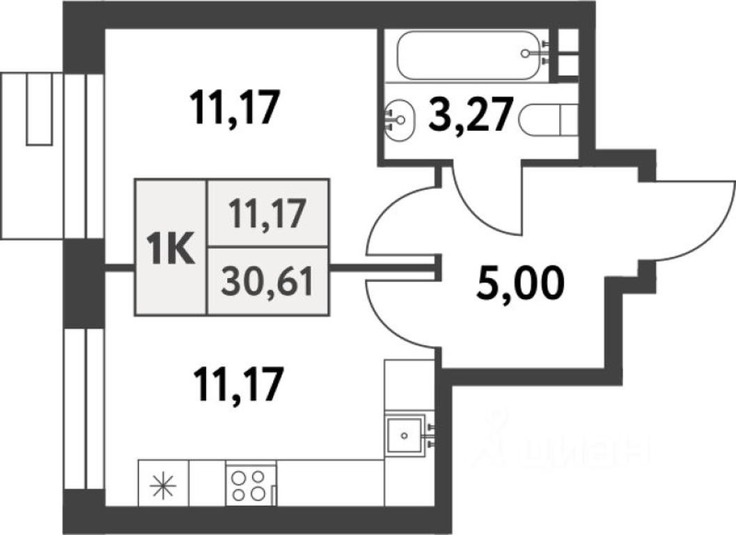 Apartment Sale, 30.6 sq. m. at Smart Garden (Smart Garden), 5-ya ulitsa Lesnyye Polyany, posyolok Gazoprovod, Kommunarka District, Novomoskovskiy Administrative Okrug, Moscow, Russia #1 Apartment Sale, 30.6 sq. m. at Smart Garden (Smart Garden), 5-ya ulitsa Lesnyye Polyany, posyolok Gazoprovod, Kommunarka District, Novomoskovskiy Administrative Okrug, Moscow, Russia #1