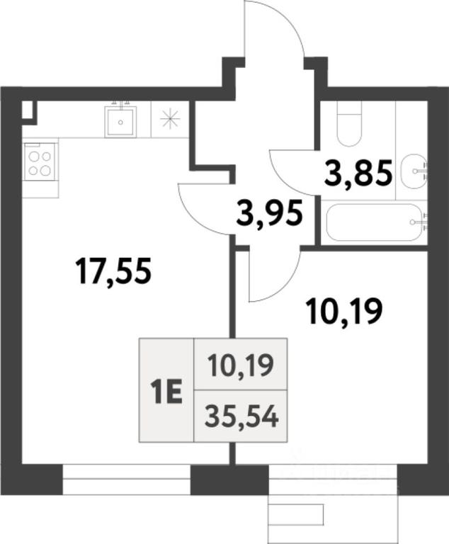 Apartment Sale, 35.5平方米 at Smart Garden (Smart Garden), 5-ya ulitsa Lesnyye Polyany, posyolok Gazoprovod, Kommunarka District, Novomoskovskiy Administrative Okrug, Moscow, Russia #1 Apartment Sale, 35.5平方米 at Smart Garden (Smart Garden), 5-ya ulitsa Lesnyye Polyany, posyolok Gazoprovod, Kommunarka District, Novomoskovskiy Administrative Okrug, Moscow, Russia #1