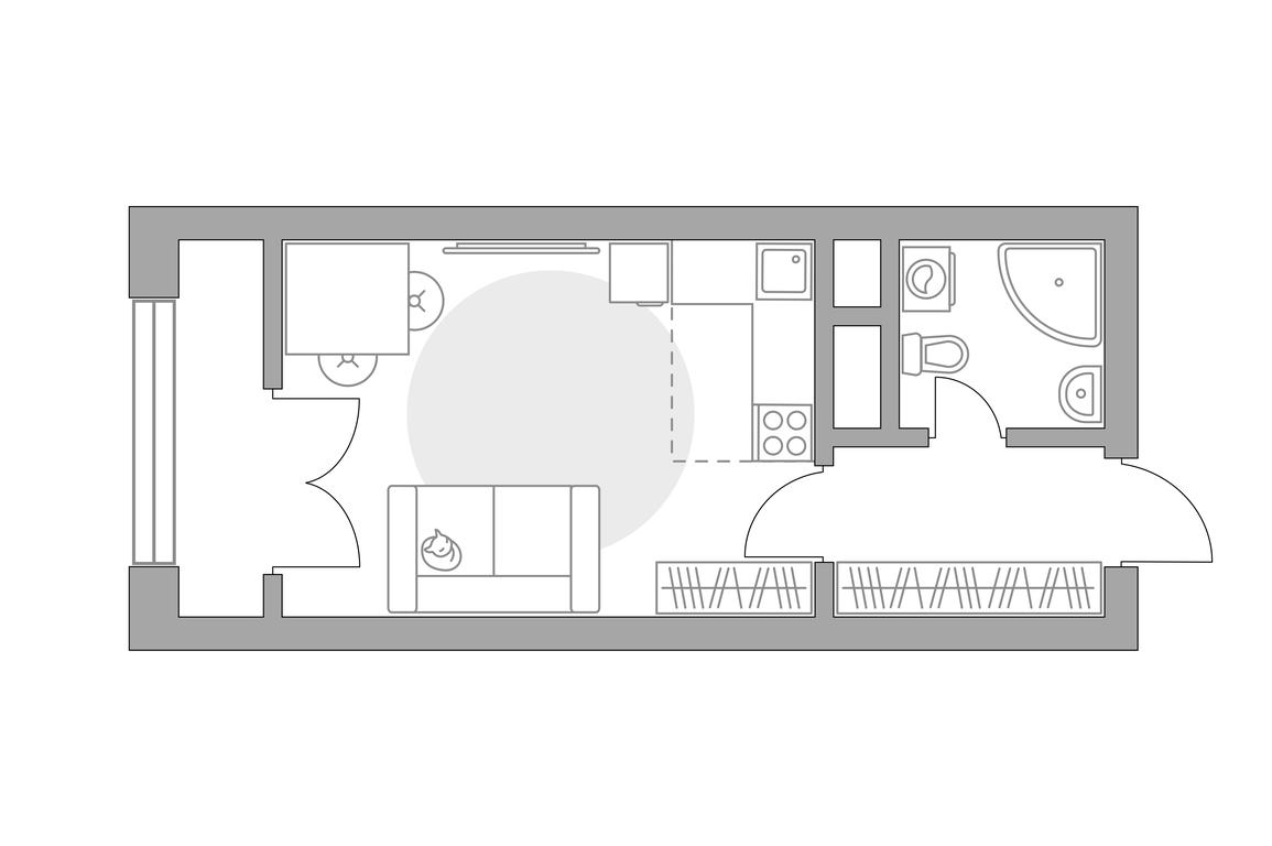 Apartment Sale, 23.62 sq. m. at Pekhra, Yaganova Street, 5, Balashikha, Moscow Region, Russia #1 Apartment Sale, 23.62 sq. m. at Pekhra, Yaganova Street, 5, Balashikha, Moscow Region, Russia #1