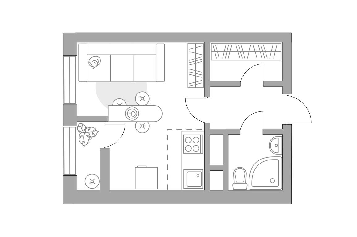 Apartment Sale, 26.91平方米 at Pekhra, Yaganova Street, 5, Balashikha, Moscow Region, Russia #1 Apartment Sale, 26.91平方米 at Pekhra, Yaganova Street, 5, Balashikha, Moscow Region, Russia #1