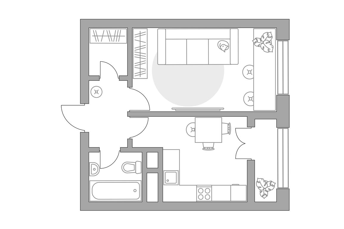 1-BD Apartment Sale, 34.19平方米 at Pekhra, Yaganova Street, 5, Balashikha, Moscow Region, Russia #1 1-BD Apartment Sale, 34.19平方米 at Pekhra, Yaganova Street, 5, Balashikha, Moscow Region, Russia #1