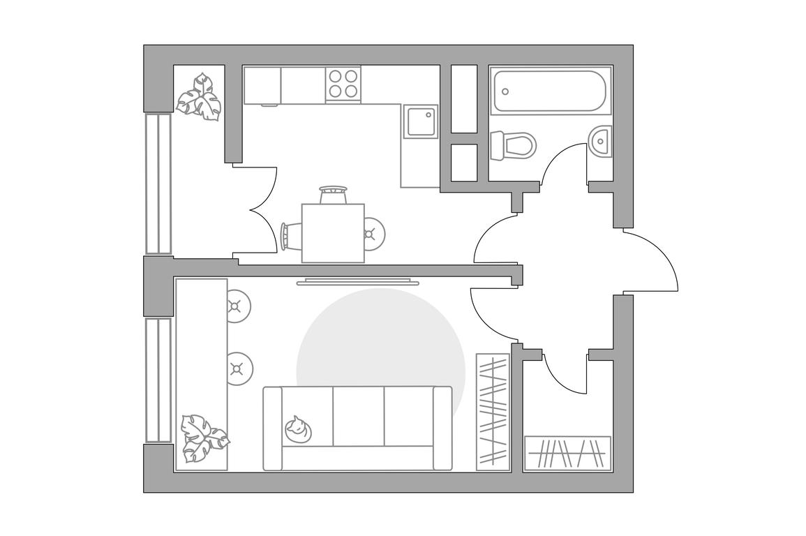 1-BD Apartment Sale, 34.49平方米 at Pekhra, Yaganova Street, 5, Balashikha, Moscow Region, Russia #1 1-BD Apartment Sale, 34.49平方米 at Pekhra, Yaganova Street, 5, Balashikha, Moscow Region, Russia #1