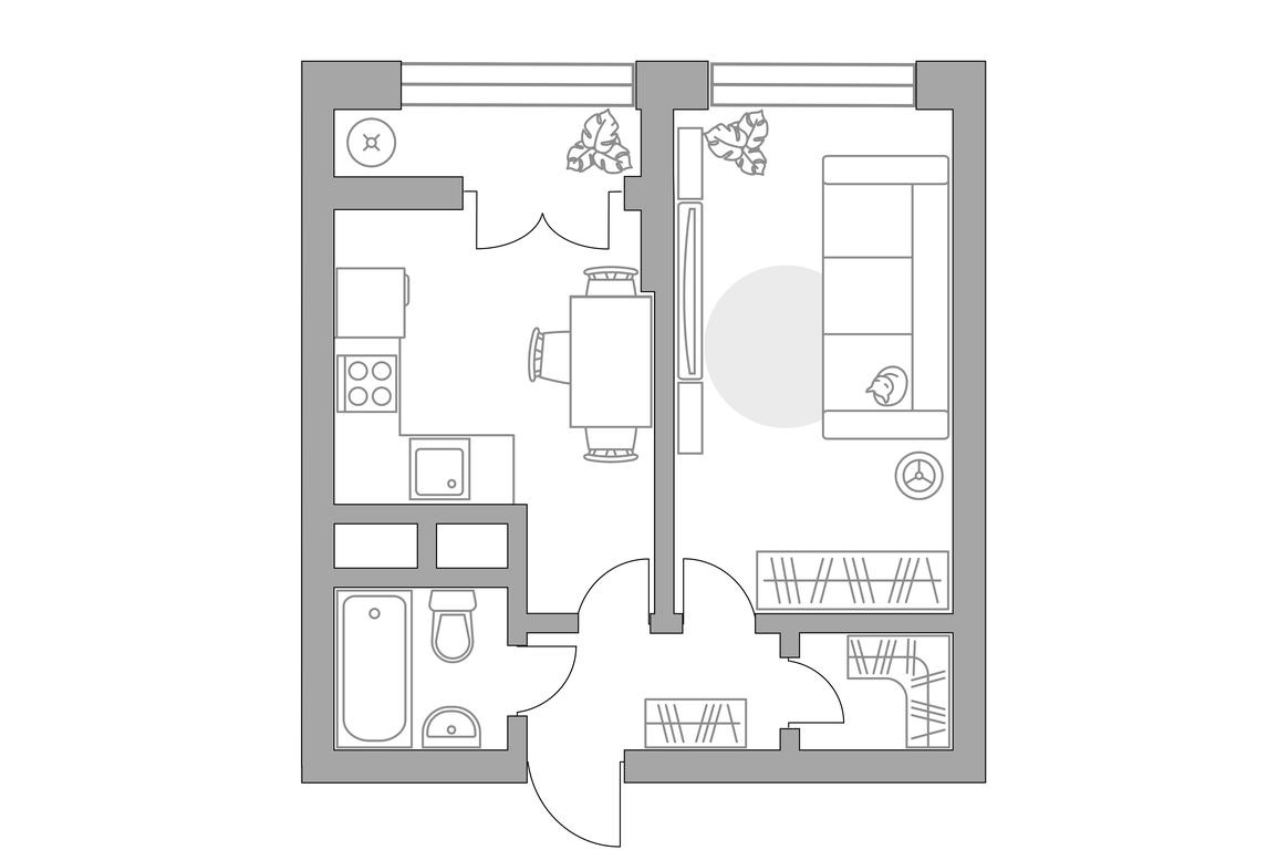 1-BD Apartment Sale, 35.6平方米 at Pekhra, Yaganova Street, 5, Balashikha, Moscow Region, Russia #1 1-BD Apartment Sale, 35.6平方米 at Pekhra, Yaganova Street, 5, Balashikha, Moscow Region, Russia #1