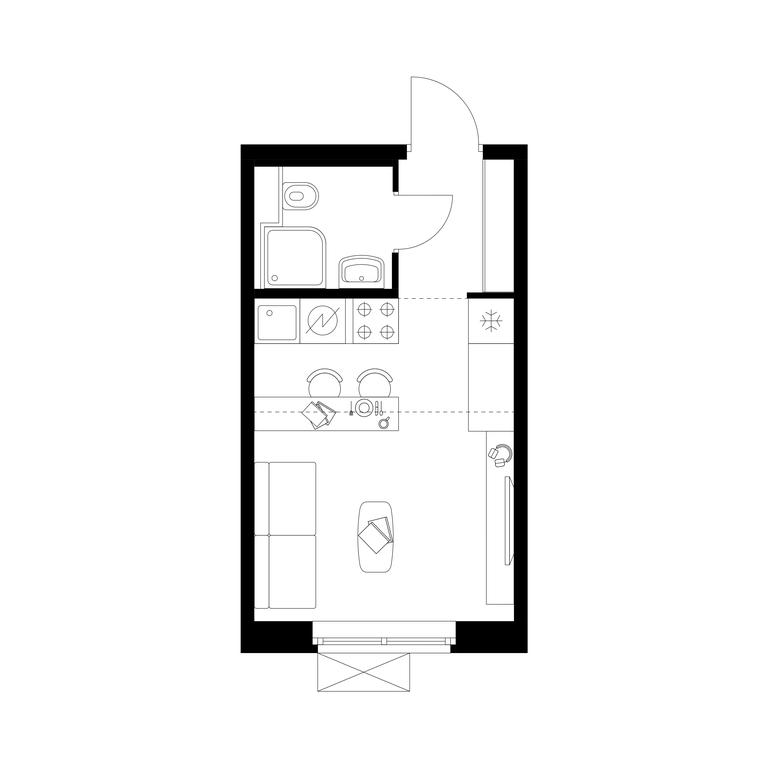 Apartment Sale, 19.8 sq. m. at Liublinskiy Park, Lyublinskaya Street, 78к2, Moscow, Russia #1 Apartment Sale, 19.8 sq. m. at Liublinskiy Park, Lyublinskaya Street, 78к2, Moscow, Russia #1