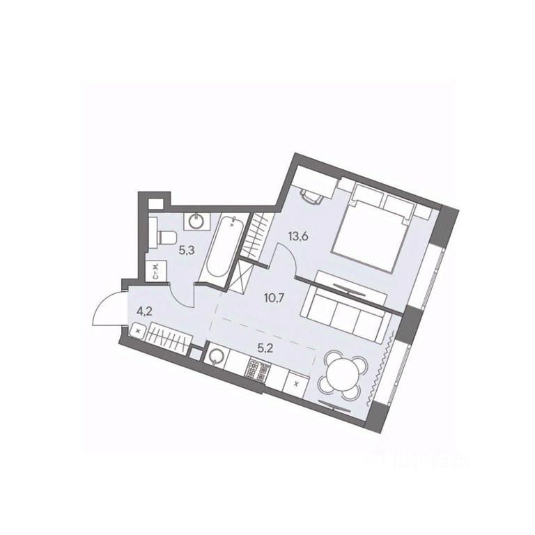 1-BD Apartment Sale, 39 sq. m. at Ново-Переделкино, Zapadniy Administrative District, Moscow, Russia #1 1-BD Apartment Sale, 39 sq. m. at Ново-Переделкино, Zapadniy Administrative District, Moscow, Russia #1