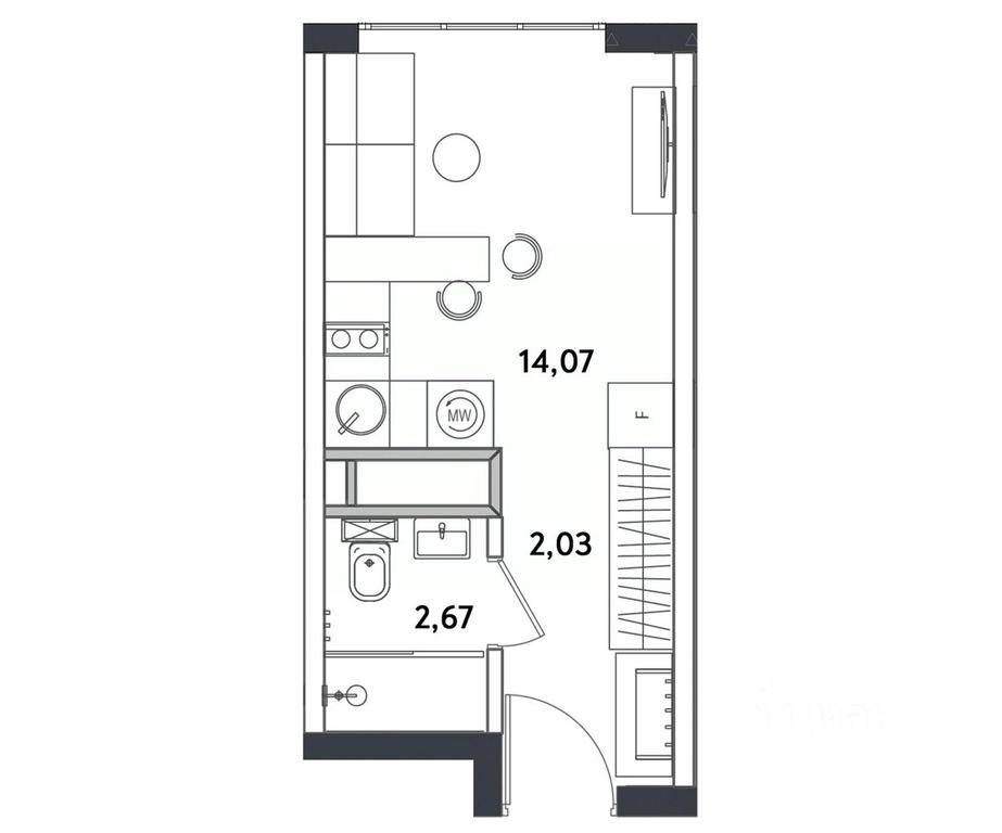 Apartment Sale, 19.14 sq. m. at Izmaylovskiy Park (Apartamenty biznes-klassa), Okruzhnoy Drive, 10Б, Moscow, Russia #1 Apartment Sale, 19.14 sq. m. at Izmaylovskiy Park (Apartamenty biznes-klassa), Okruzhnoy Drive, 10Б, Moscow, Russia #1