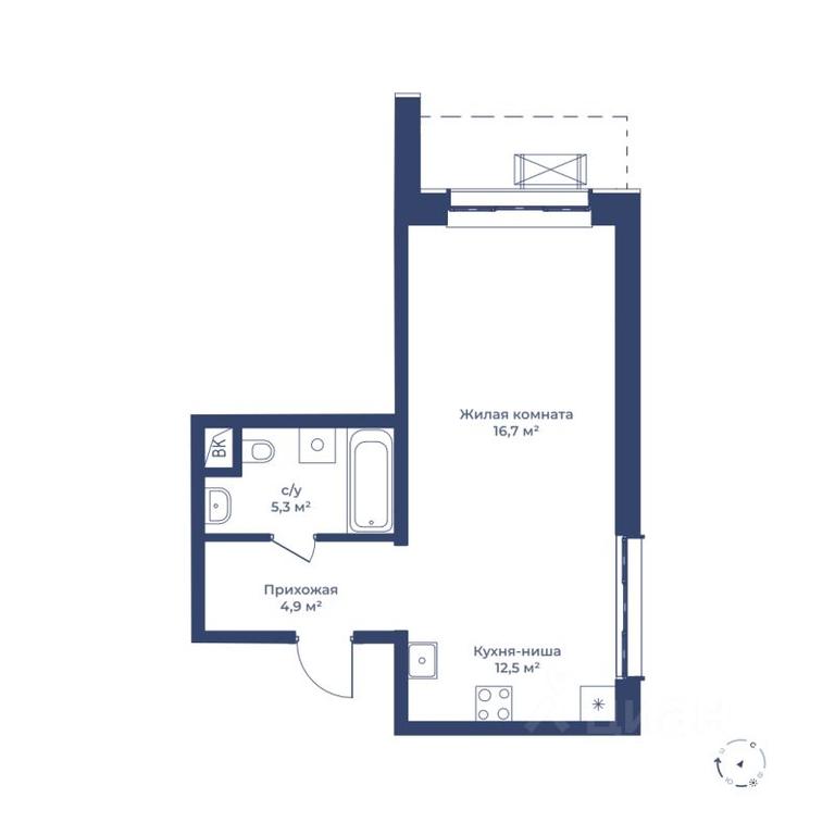 Apartment Sale, 39.4 sq. m. at Tsvetochny gorod, Magistralnaya ulitsa, Mytischi, Moscow Region, Russia #1 Apartment Sale, 39.4 sq. m. at Tsvetochny gorod, Magistralnaya ulitsa, Mytischi, Moscow Region, Russia #1