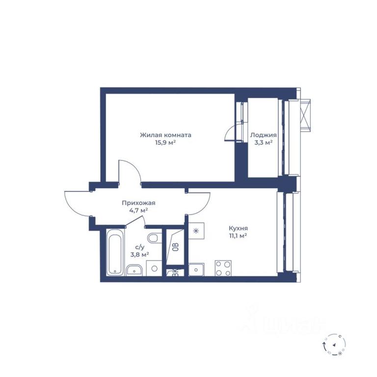 Apartment Sale, 37.2 sq. m. at Tsvetochny gorod, Magistralnaya ulitsa, Mytischi, Moscow Region, Russia #1 Apartment Sale, 37.2 sq. m. at Tsvetochny gorod, Magistralnaya ulitsa, Mytischi, Moscow Region, Russia #1