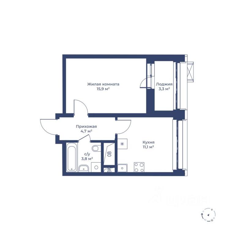 Apartment Sale, 37.2 sq. m. at Tsvetochny gorod, Magistralnaya ulitsa, Mytischi, Moscow Region, Russia #1 Apartment Sale, 37.2 sq. m. at Tsvetochny gorod, Magistralnaya ulitsa, Mytischi, Moscow Region, Russia #1