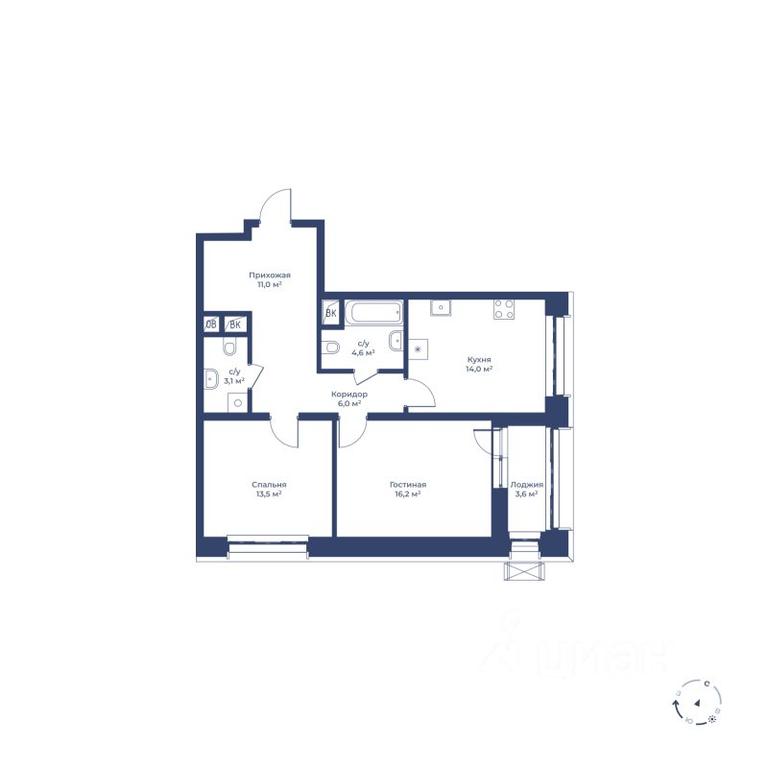 1-BD Apartment Sale, 70.2 sq. m. at Tsvetochny gorod, Magistralnaya ulitsa, Mytischi, Moscow Region, Russia #1 1-BD Apartment Sale, 70.2 sq. m. at Tsvetochny gorod, Magistralnaya ulitsa, Mytischi, Moscow Region, Russia #1