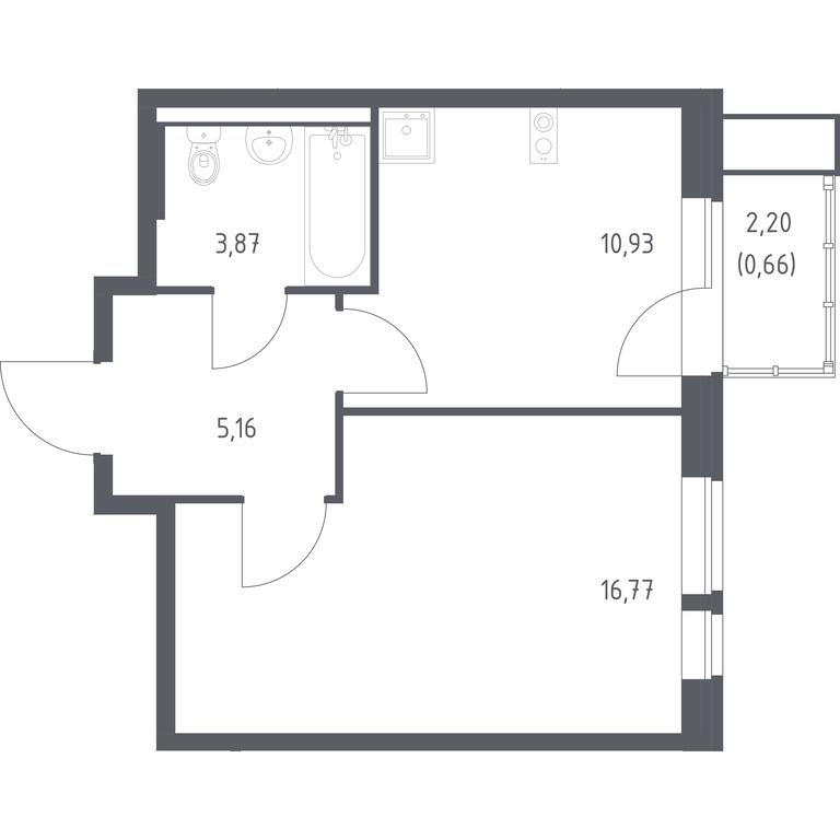 Apartment Sale, 37.39 sq. m. at Kvartal Aviatorov, ulitsa Koldunova, Aviatorov Microdistrict, Balashikha, Moscow Region, Russia #1 Apartment Sale, 37.39 sq. m. at Kvartal Aviatorov, ulitsa Koldunova, Aviatorov Microdistrict, Balashikha, Moscow Region, Russia #1
