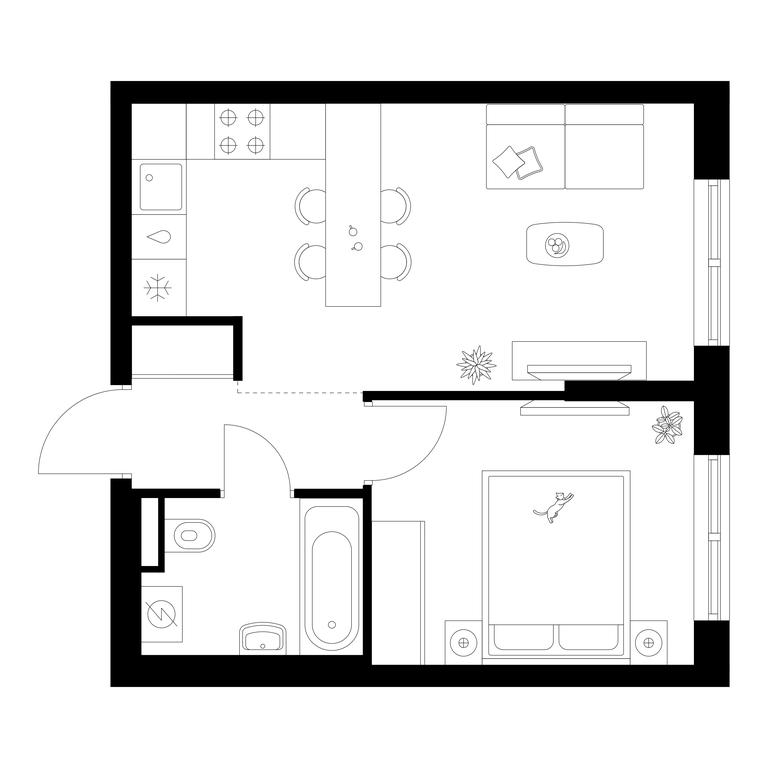 1-BD Apartment Sale, 35.28 sq. m. at Ilinskie Luga, Zapovednaya Street, 1, posyolok Ilyinskoye-Usovo, Krasnogorsk City District, Moscow Region, Russia #1 1-BD Apartment Sale, 35.28 sq. m. at Ilinskie Luga, Zapovednaya Street, 1, posyolok Ilyinskoye-Usovo, Krasnogorsk City District, Moscow Region, Russia #1