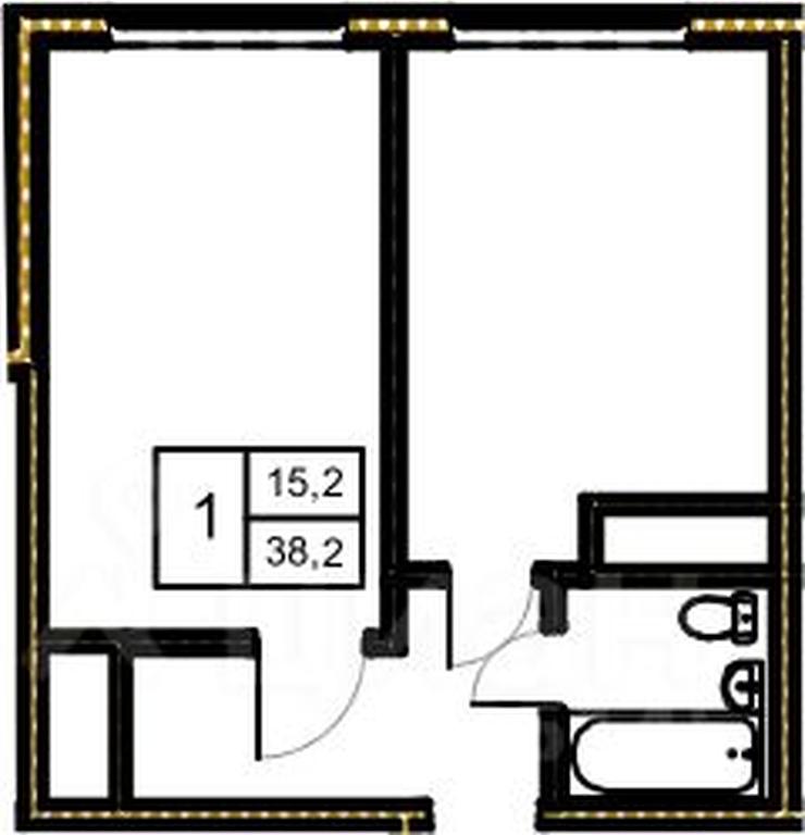 Apartment Sale, 38.2 sq. m. at Novoe Zamitino, Sadovaya ulitsa, derevnya Saburovo, Krasnogorsk Urban District, Moscow Region, Russia #1